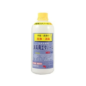 兼一薬品工業 消毒用エタノールMIX 「カネイチ」 500mL FCM3828-イメージ1