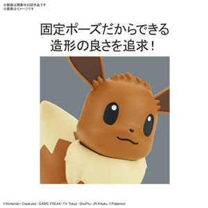 バンダイ ポケモンプラモコレクション クイック!! 04 イーブイ ﾎﾟｹﾌﾟﾗｸｲﾂｸ04ｲ-ﾌﾞｲ-イメージ3