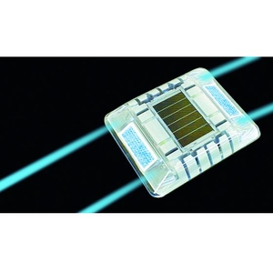 キャットアイ ルミナスアイ・マイティ ソーラー式常灯 両面 青 FC612HP-4953266-イメージ1