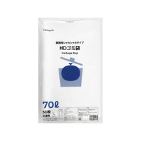 伊藤忠リーテイルリンク HDゴミ袋 半透明 70L スタンダード 50枚 FCJ860N-HGB-70ST1