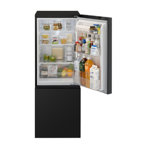 パナソニック 【右開き】182L 2ドア冷凍冷蔵庫 マットブラック NR-B18C4-K-イメージ2