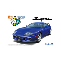 アオシマ JZA80 スープラ 1996 ブルーマイカメタリック Aﾗｸﾌﾟﾗ08GGZJA80ｽ-ﾌﾟﾗBMM