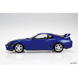 アオシマ JZA80 スープラ 1996 ブルーマイカメタリック Aﾗｸﾌﾟﾗ08GGZJA80ｽ-ﾌﾟﾗBMM-イメージ3