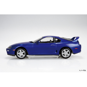 アオシマ JZA80 スープラ 1996 ブルーマイカメタリック Aﾗｸﾌﾟﾗ08GGZJA80ｽ-ﾌﾟﾗBMM-イメージ4