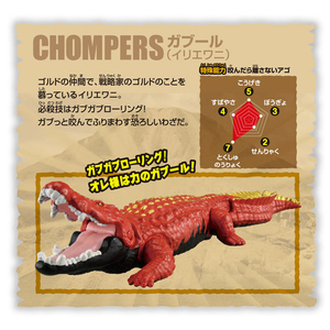 タカラトミー 冒険大陸 アニアキングダム ガブール(イリエワニ) ｱﾆｱKDｶﾞﾌﾞ-ﾙｲﾘｴﾜﾆ-イメージ4