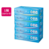 カミ商事 エルモア 水に流せるティッシュ 180組×5個 10パック F050580141544