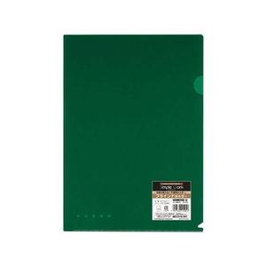 プラス ブラインドホルダー 不透明 A4 グリーン FCS2147-88492/FL-109CH-イメージ2