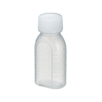 エムアイケミカル 投薬瓶PPB(未滅菌)少数包装 プラスチック 08-2850-2101 キャップ白PE 30CC 10本 FCG605H-08-2850-2101