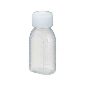 エムアイケミカル 投薬瓶PPB(未滅菌)少数包装 プラスチック 08-2850-2101 キャップ白PE 30CC 10本 FCG605H-08-2850-2101-イメージ1