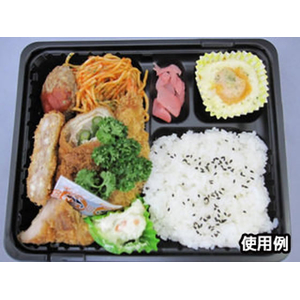 中央化学 CT ガチ弁 IK24-20E2 BK 身 弁当容器 50枚 FCG766W-00381171-イメージ3