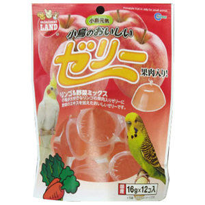 マルカン 小鳥のおいしいゼリー(16g×12個入り) ｺﾄﾘﾉｵｲｼｲｾﾞﾘ--イメージ1