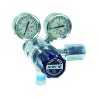 ヤマト産業 分析機用フィン付二段圧力調整器 NHW-1B W22-14(左)メタン2～15MPa0.1～0.6MPa FC475JS-4344791