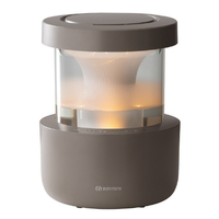 リズム 超音波式加湿器(タンク乾燥機能付) MIST 350 ウオームグレー 9YYA29RH84