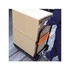 トラスコ中山 樹脂台車 カルティオ 折畳 780×490 青 FC747HL-4086996-イメージ7