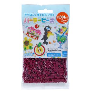 カワダ パーラービーズ 単色 エッグプラント PB15248ｴﾂｸﾞﾌﾟﾗﾝﾄ-イメージ1