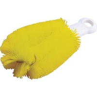 トラスコ中山 タワシブラシ ショートタイプ HACCP対応 イエロー FC555JG-8191541