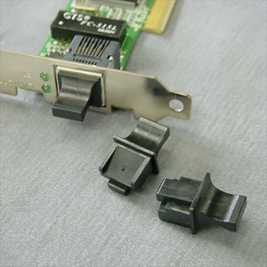アイネックス コネクタカバー LAN用 ブラック DC-105B-イメージ2