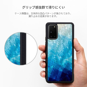 ikins Galaxy S20用天然貝ケース Blue Lake I18775GS20-イメージ6