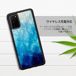 ikins Galaxy S20用天然貝ケース Blue Lake I18775GS20-イメージ8