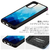 ikins Galaxy S20用天然貝ケース Blue Lake I18775GS20-イメージ5
