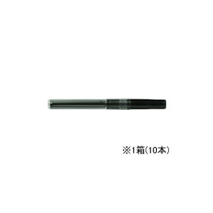 ぺんてる ノック式油性マーカー ハンディ・エスカートリッジ 黒 10本 1箱(10本) F833402-XNR3-A-イメージ1