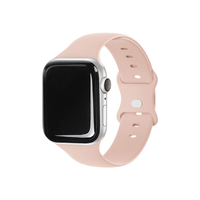 EGARDEN Apple Watch 41mm/40mm/38mm用SILICONE BAND ライトピンク EGD21775AWPK