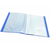 Forestway クリヤーブック エコノミー A4 40ポケット 青 30冊 FC989NT-FRW-210517-イメージ2