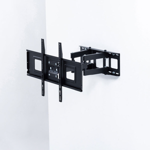 サンワサプライ 50～84型対応ディスプレイ用アーム式壁掛け金具 ブラック CR-PLKG14-イメージ3
