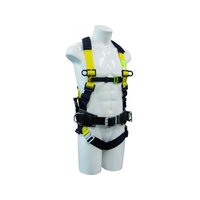 サンコー タイタン/EASY Harness Comfort 柱上用ハーネスセット L イエロー／ブラックLワンタッチ45 FC334EX-1952036