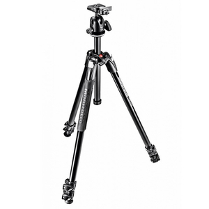 Manfrotto 290XTRAアルミニウム3段三脚+ボール雲台キット MK290XTA3-BH-イメージ1