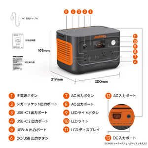 Jackery ポータブル電源 600Plus JE-600C-イメージ2