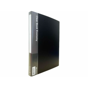 Forestway クリヤーブック エコノミー A4 40ポケット 黒 FC990NT-FRW-210529-イメージ1