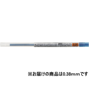 三菱鉛筆 スタイルフィット リフィル0.38mm ブルーブラック F884889-UMR10938.64-イメージ1
