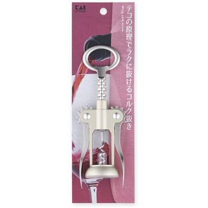 貝印 Kai Kitchen ワインコルク抜き ウイング FC278RW-DH8219-イメージ2