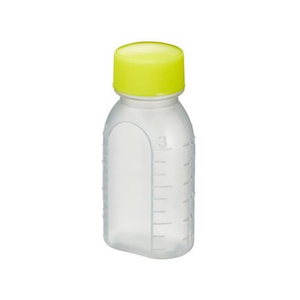 エムアイケミカル 投薬瓶PPB(未滅菌)少数包装 プラスチック薬瓶 08-2850-2104 キャップ:黄 30CC(10ポンイリ) FCG606H-08-2850-2104-イメージ1