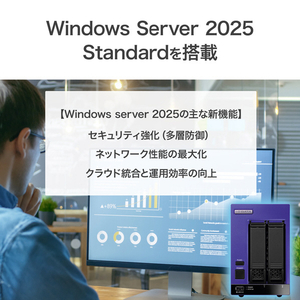 I・Oデータ Windows Server 2025 Standard 搭載サーバー(受注生産) APS2-WS25SI3-イメージ4