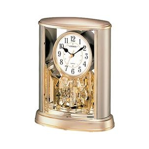 リズム時計 サルーン インテリア置時計 4SG724-018-イメージ1