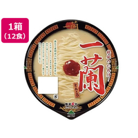 一蘭/とんこつ カップ麺 12食 FCD653N