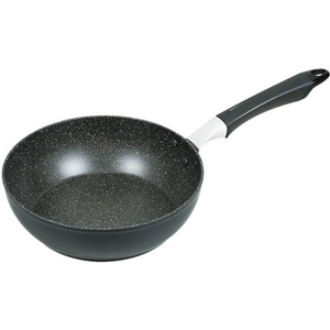 パール金属 メガマーブル IH対応深型フライパン 24cm FC801SJ-HB-4370-イメージ1