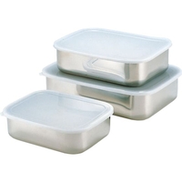 抗菌キッチンバット 小 (密閉蓋付) 220*170*h63mm 小密閉蓋付220×170mm63mm FCL0347-007574001