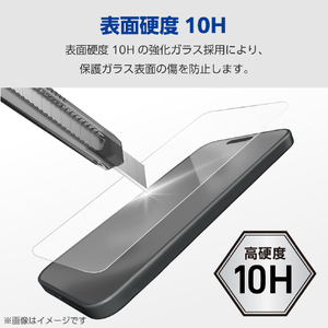 エレコム Google Pixel 8用ガラスフィルム 高透明 PM-P233FLGG-イメージ4