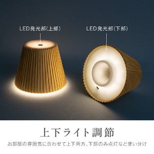 ZEPEAL 充電式ボトルライト ベージュ ZLZ-10JA-C-イメージ6