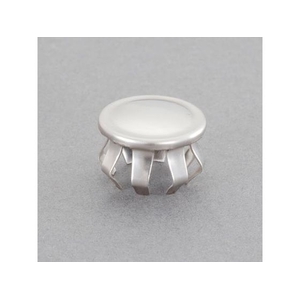 エスコ フラットパイプエンドキャップ ステンレス製 25mm FCW1151-EA951EV-47-イメージ1