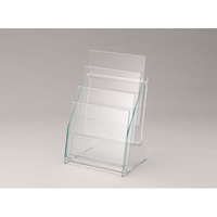 ライオン事務器 卓上パンフレットスタンド(組立式) FCJ998B-PS-131A