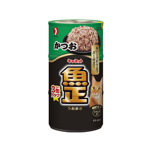ペットライン キャネット 魚正かつお 160g×3缶パック F130758-イメージ1