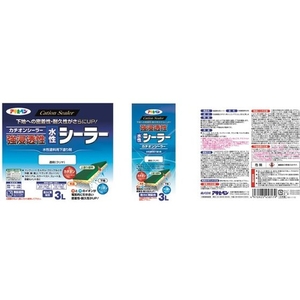アサヒペン 強浸透性水性シーラー3Lクリヤ FC306HS-7878508-イメージ2