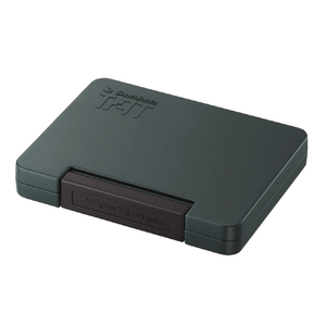 シヤチハタ 強着スタンプ台タート プラスチック用 中形 黒 F819460-ATPN-2-K-イメージ1