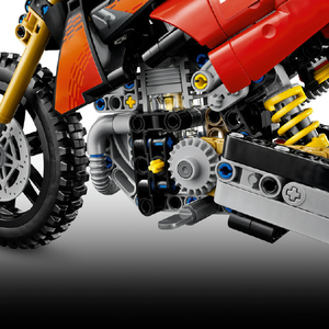 レゴジャパン LEGO テクニック 42238Ducati Desmo450 MX Factory バイク 42238ﾄﾞｳｶﾃｲﾃﾞｽﾓ450MXﾊﾞｲｸ-イメージ8