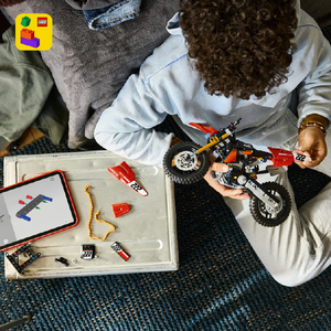 レゴジャパン LEGO テクニック 42238Ducati Desmo450 MX Factory バイク 42238ﾄﾞｳｶﾃｲﾃﾞｽﾓ450MXﾊﾞｲｸ-イメージ9