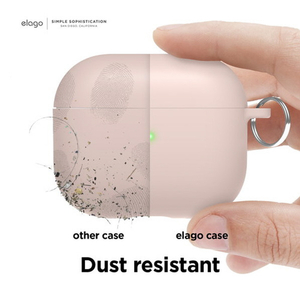 elago AirPods 3用ハイブリッドケース ピンク EL_AP3CSSCLG_PK-イメージ4